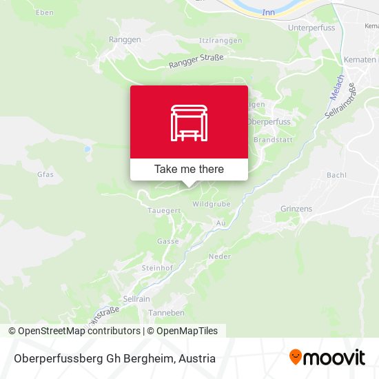 Oberperfussberg Gh Bergheim map