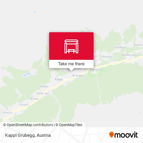 Kappl Grubegg map