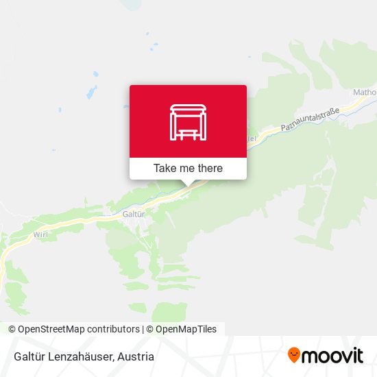 Galtür Lenzahäuser map