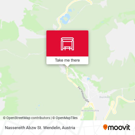 Nassereith Abzw St. Wendelin map