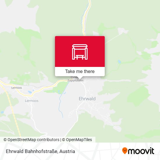 Ehrwald Bahnhofstraße map