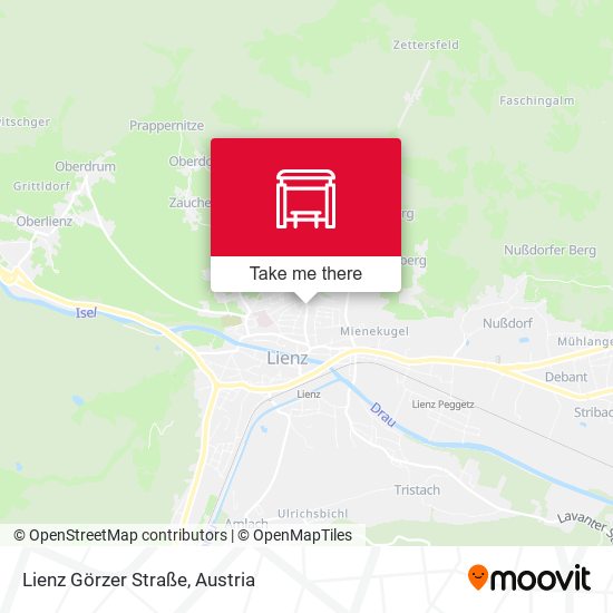 Lienz Görzer Straße map