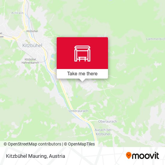 Kitzbühel Mauring map