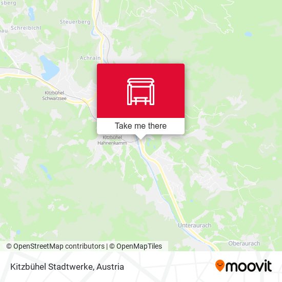 Kitzbühel Stadtwerke map