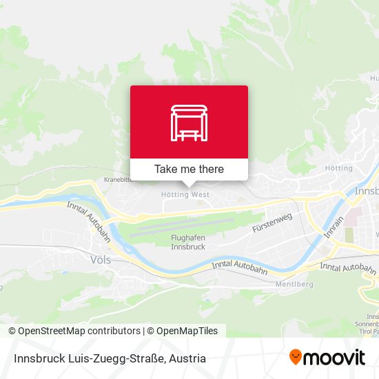 Innsbruck Luis-Zuegg-Straße map