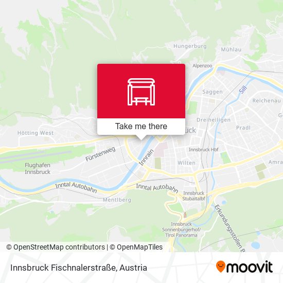 Innsbruck Fischnalerstraße map