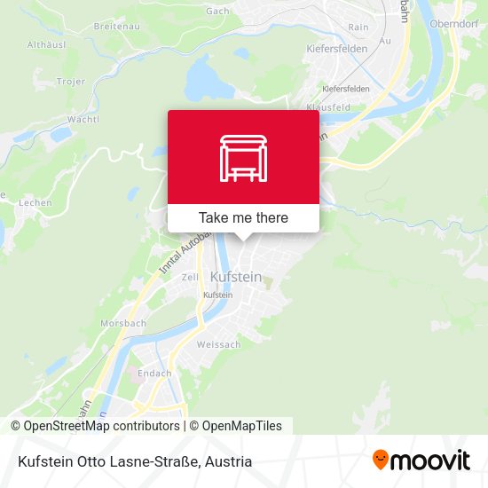 Kufstein Otto Lasne-Straße map