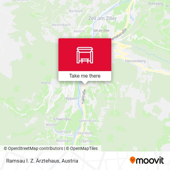 Ramsau I. Z. Ärztehaus map