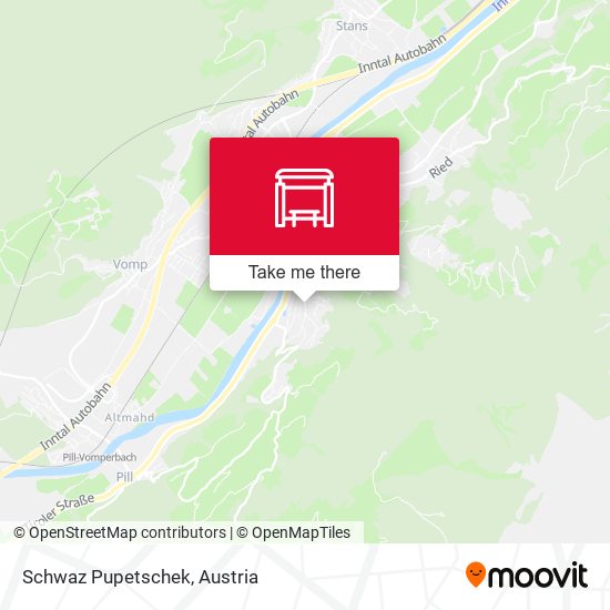 Schwaz Pupetschek map