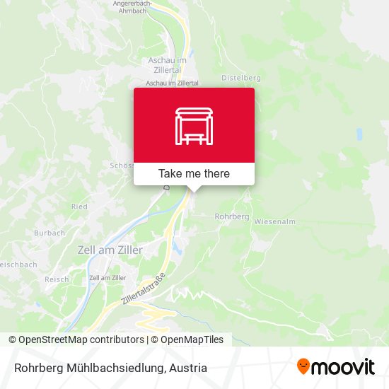 Rohrberg Mühlbachsiedlung map