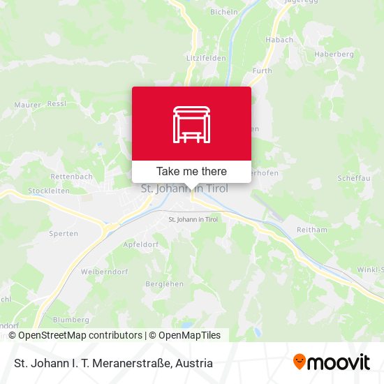St. Johann I. T. Meranerstraße map