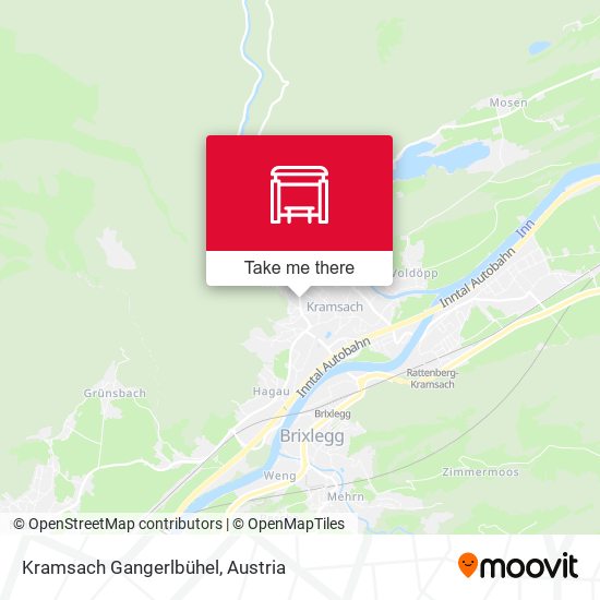 Kramsach Gangerlbühel map