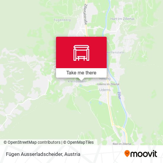 Fügen Ausserladscheider map