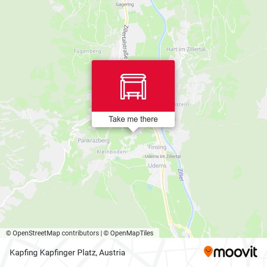 Kapfing Kapfinger Platz map