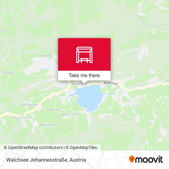 Walchsee Johannesstraße map