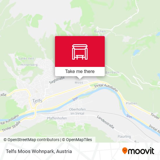 Telfs Moos Wohnpark map