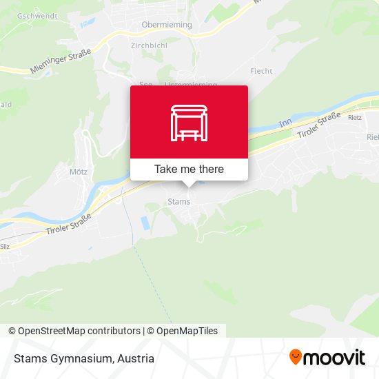 Stams Gymnasium map