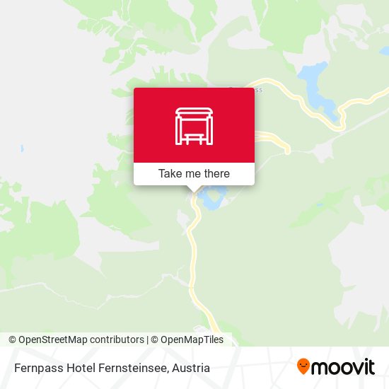 Fernpass Hotel Fernsteinsee map