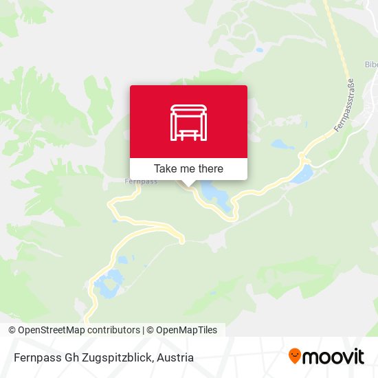 Fernpass Gh Zugspitzblick map