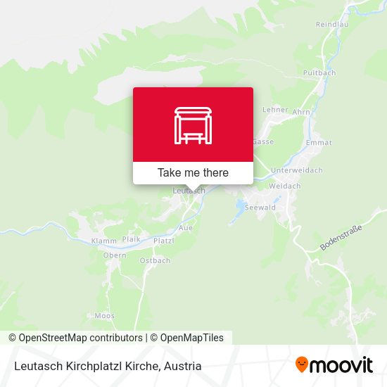 Leutasch Kirchplatzl Kirche map