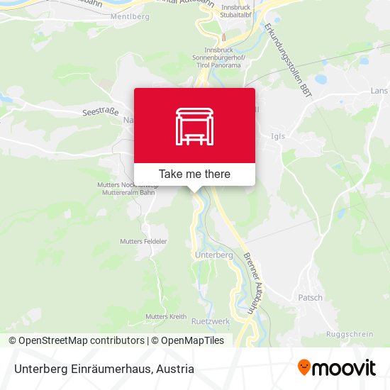 Unterberg Einräumerhaus map