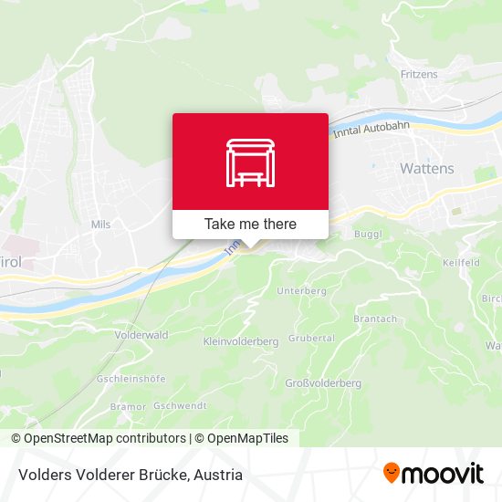 Volders Volderer Brücke map