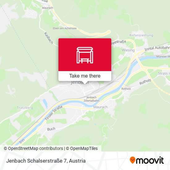 Jenbach Schalserstraße 7 map
