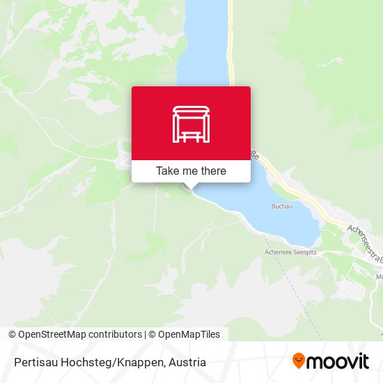 Pertisau Hochsteg/Knappen map