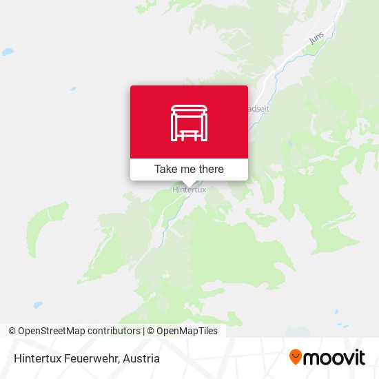 Hintertux Feuerwehr map