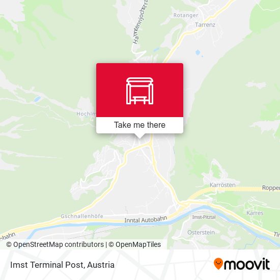 Imst Terminal Post map