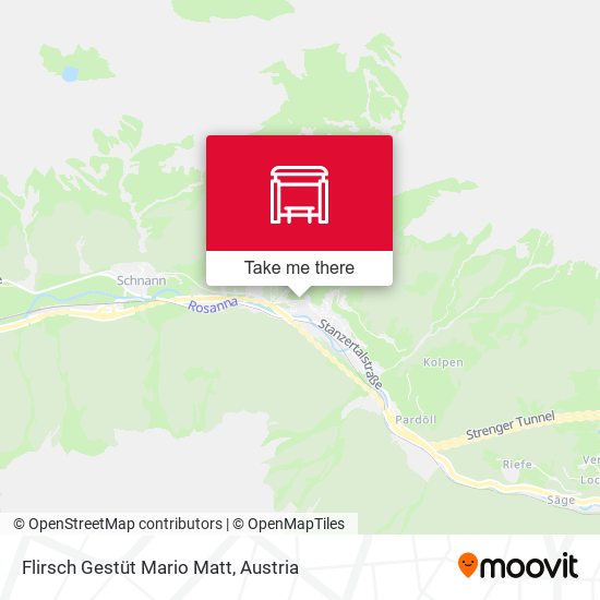 Flirsch Gestüt Mario Matt map