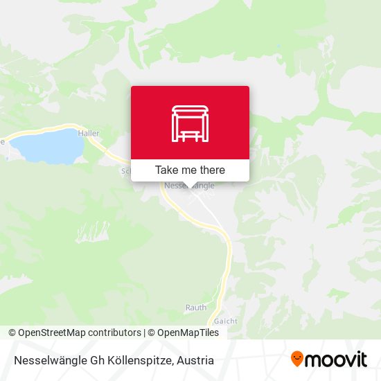 Nesselwängle Gh Köllenspitze map