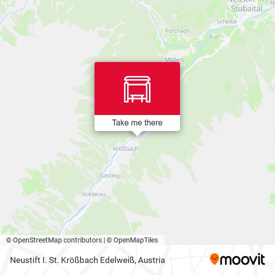 Neustift I. St. Krößbach Edelweiß map