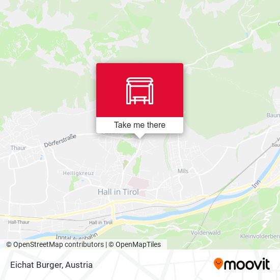 Eichat Burger map