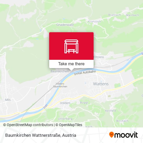 Baumkirchen Wattnerstraße map