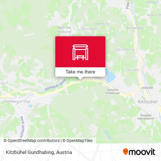 Kitzbühel Gundhabing map