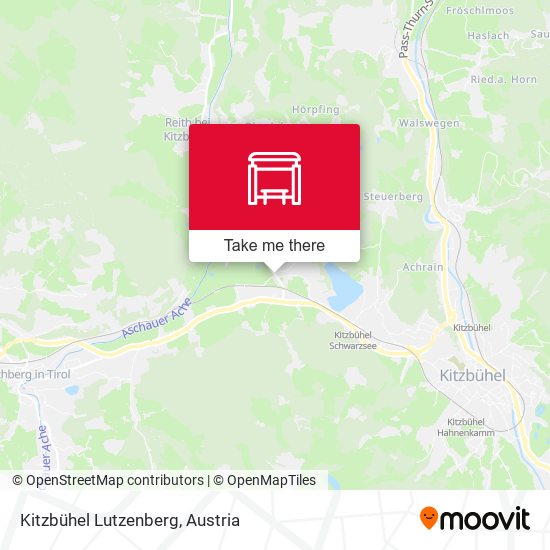 Kitzbühel Lutzenberg map