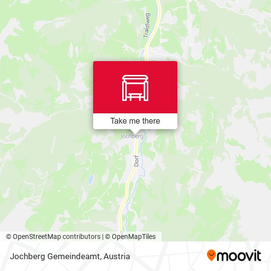 Jochberg Gemeindeamt map