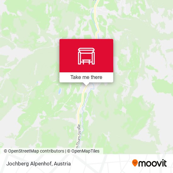 Jochberg Alpenhof map