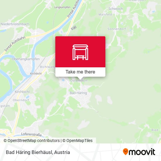 Bad Häring Bierhäusl map