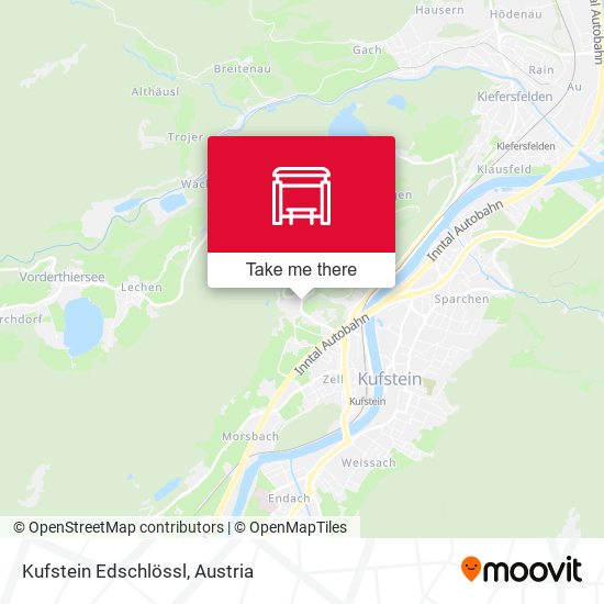 Kufstein Edschlössl map