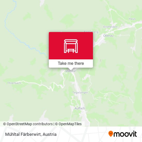 Mühltal Färberwirt map