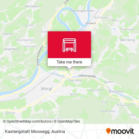 Kastengstatt Moosegg map