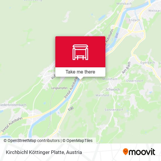 Kirchbichl Köttinger Platte map