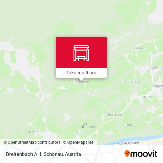 Breitenbach A. I. Schönau map
