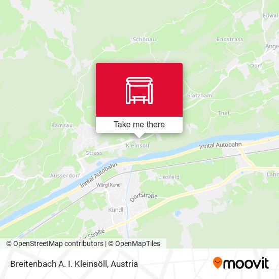 Breitenbach A. I. Kleinsöll map