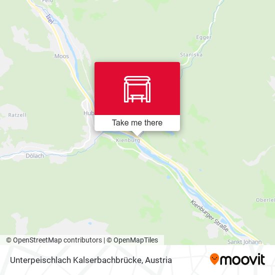 Unterpeischlach Kalserbachbrücke map