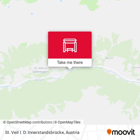 St. Veit I. D. Innerstandsbrücke map