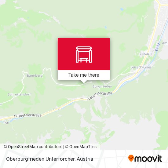 Oberburgfrieden Unterforcher map