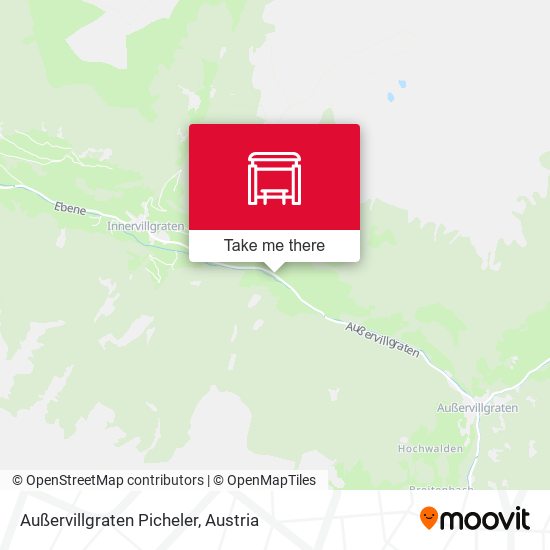 Außervillgraten Picheler map